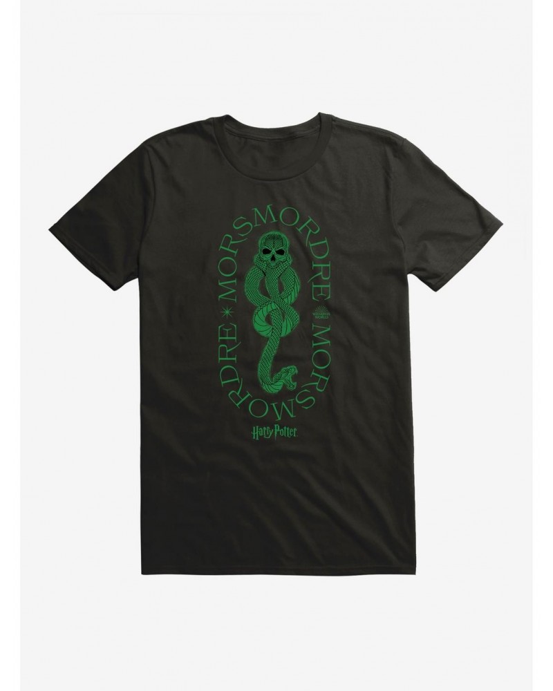 Harry Potter Morsmordre Death Eater Dark Mark T-Shirt $9.56 T-Shirts