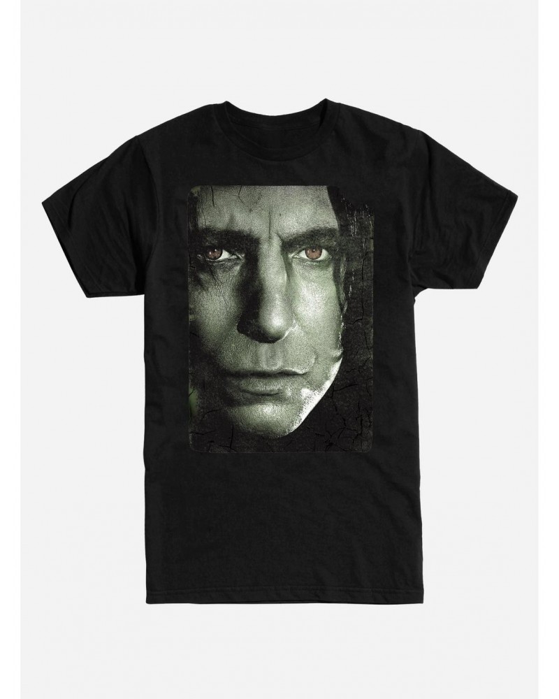 Harry Potter Close Up Snape T-Shirt $7.07 T-Shirts