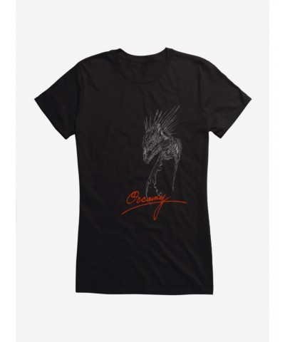 Fantastic Beasts Occamy Profile Girls T-Shirt $8.96 T-Shirts