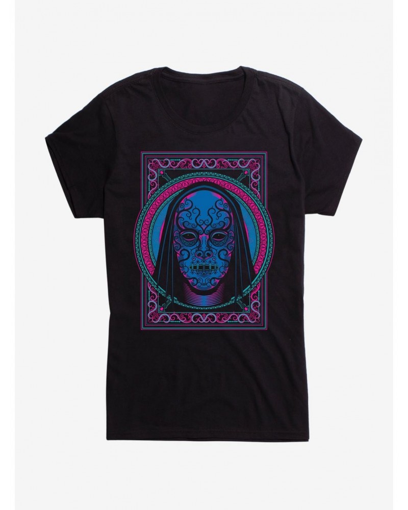 Harry Potter Blue Mask Girls T-Shirt $6.77 T-Shirts