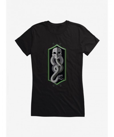 Harry Potter The Dark Mark Girls T-Shirt $7.37 T-Shirts