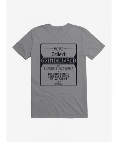 Fantastic Beasts: The Secrets Of Dumbledore Vote Gellert Grindelwald T-Shirt $8.41 T-Shirts